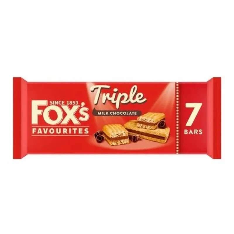 Fox's Rocky Milk Triple bars Multipacks