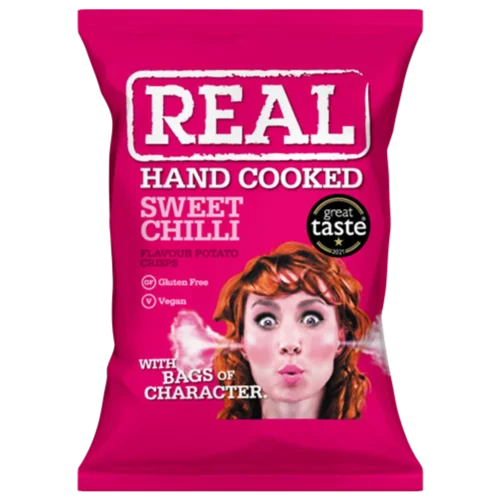 Real Crisps Sweet Chili