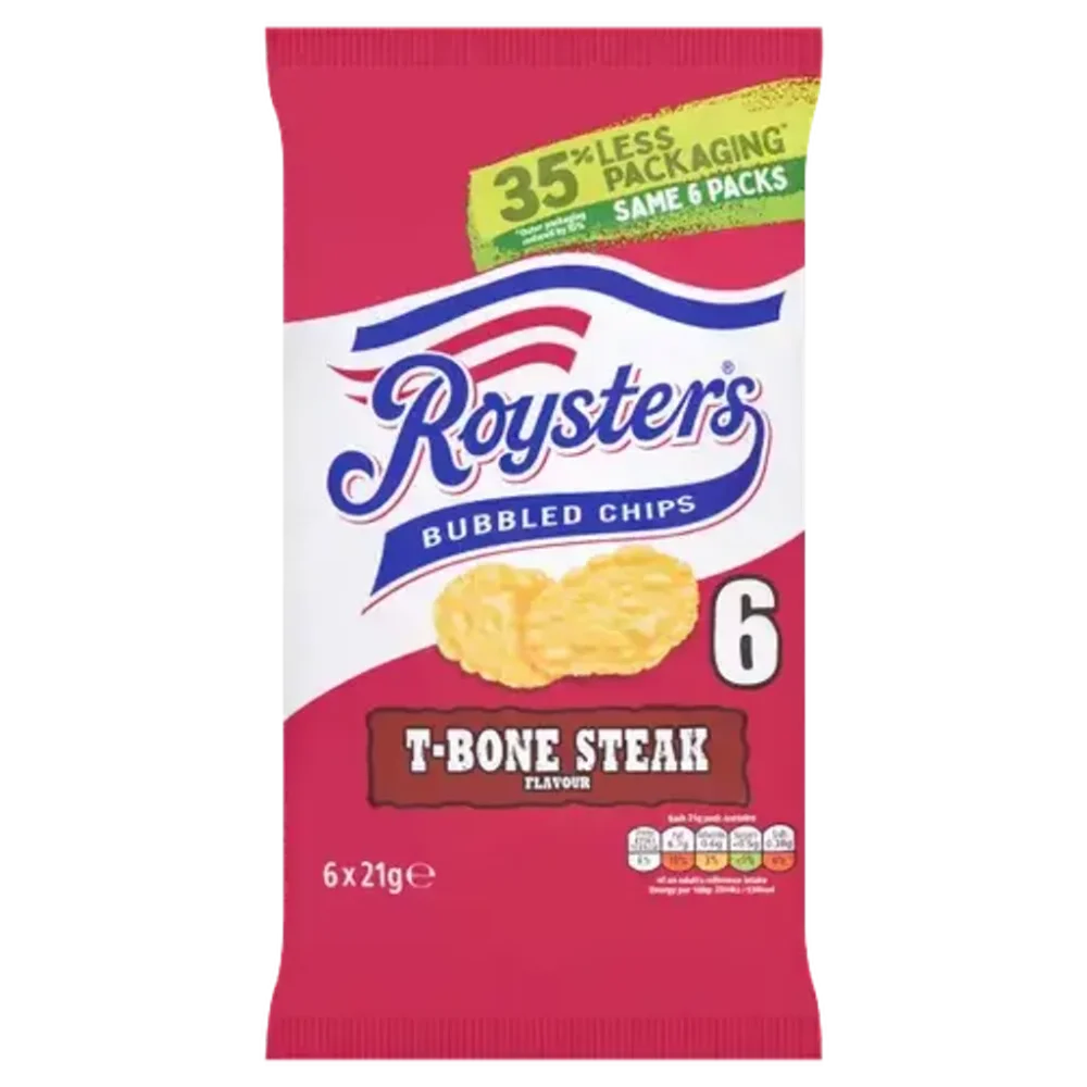 Roysters T-Bone Steak Crisps