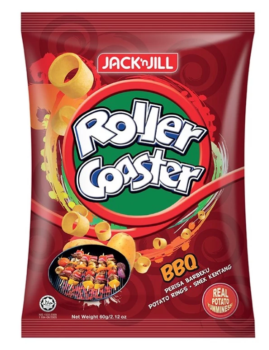 Jack n Jill Roller Coaster - BBQ (60g)