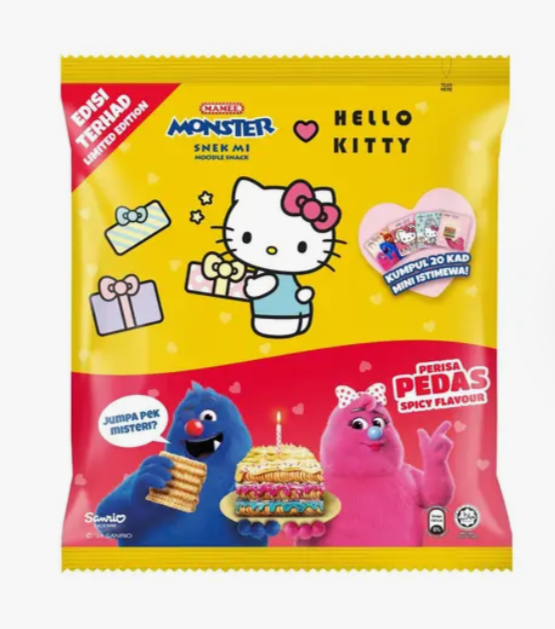 Mamee Monster - Spicy Flavour 8*25g